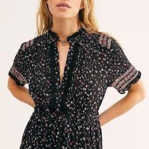 Free People Rare Feelings Maxi Dress NWT Size Medium